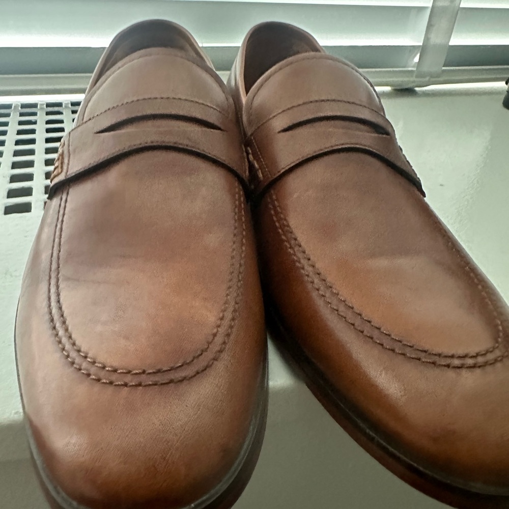 Never worn New Republic loafers
